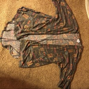 LulaRoe Lindsey size small grey